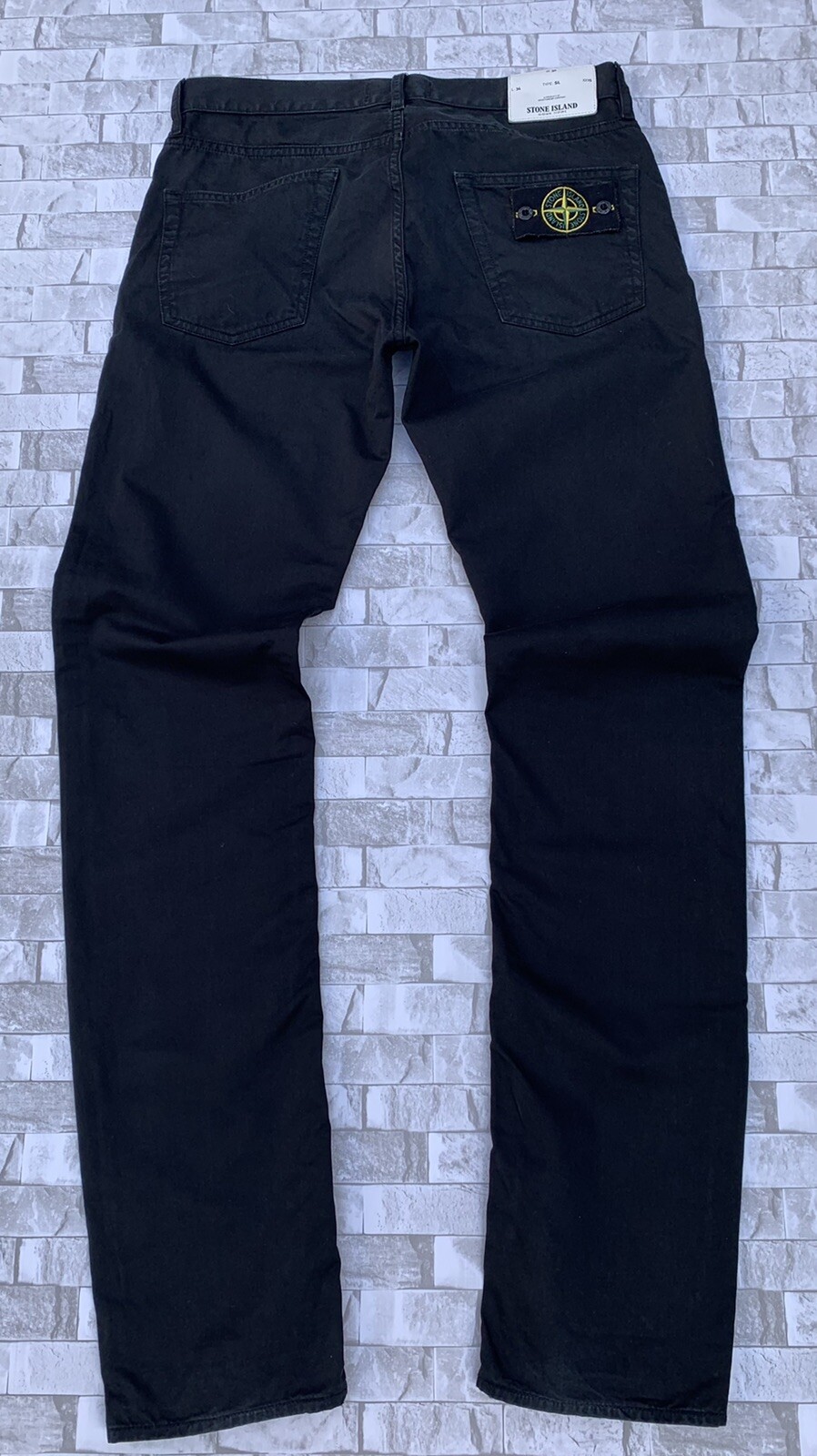 Stone Island Black Slim Fit Jeans Size 